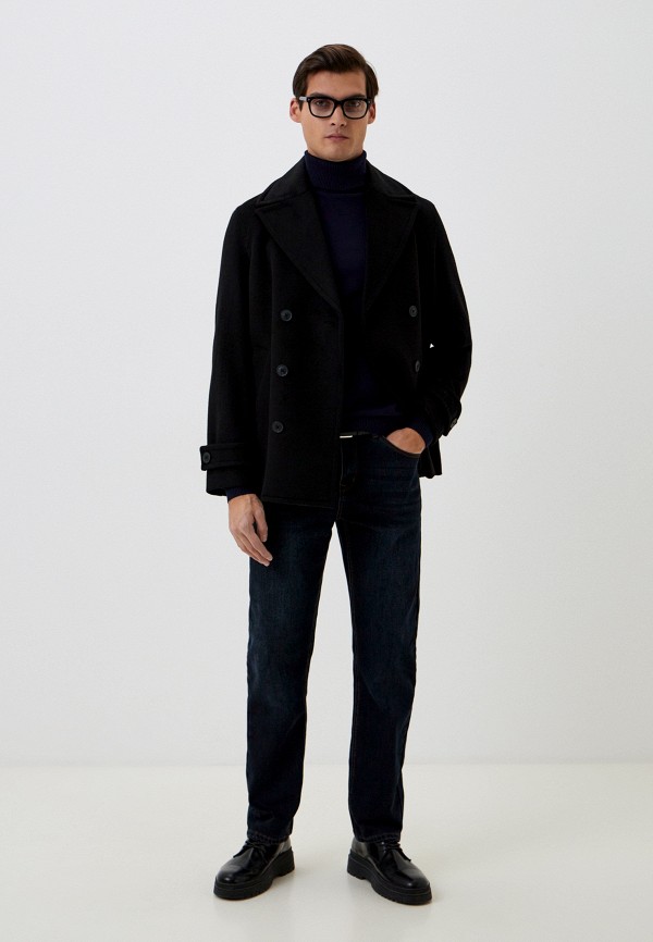 Полупальто United Colors of Benetton черный, размер 48, фото 2