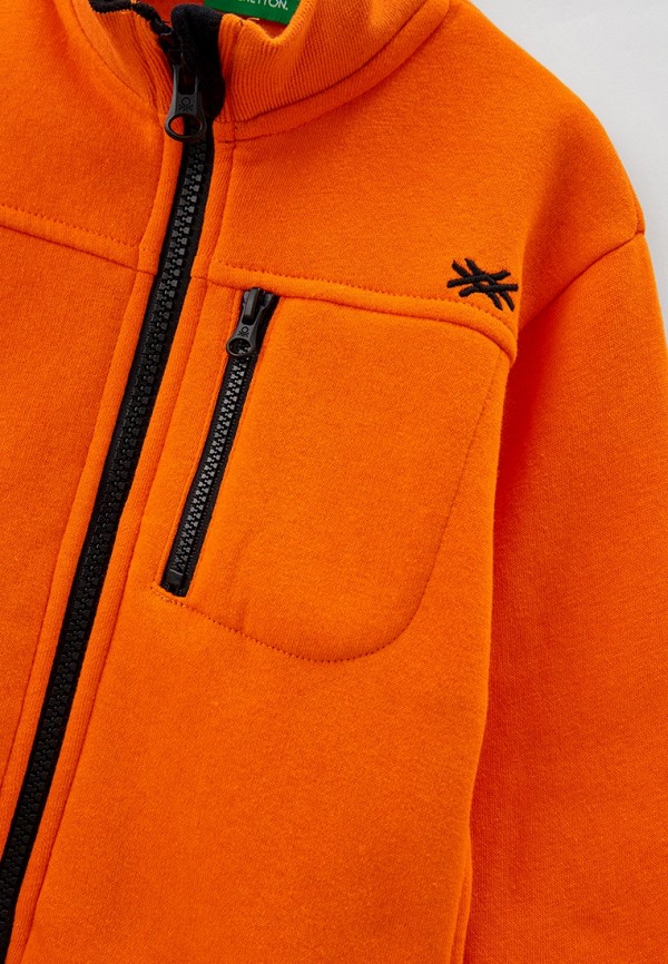 Олимпийка United Colors of Benetton оранжевый, размер 116, фото 3