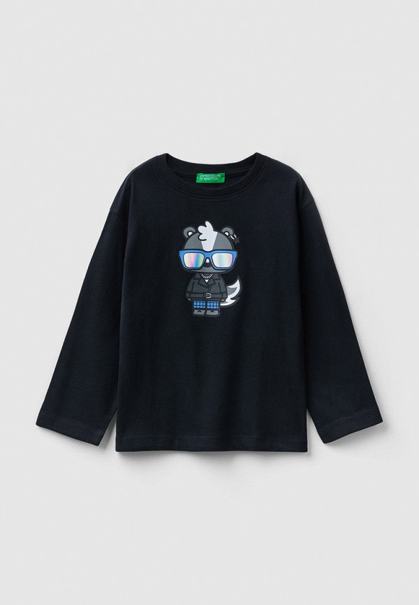 

Лонгслив United Colors of Benetton, Черный