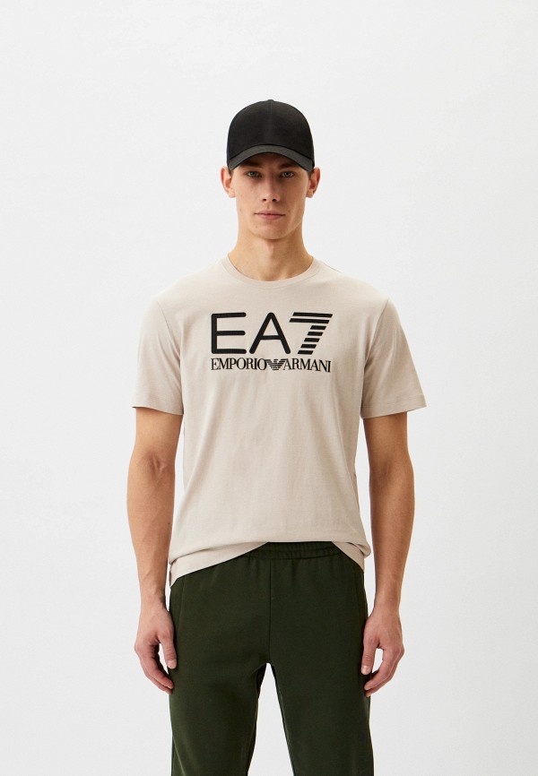 

Футболка EA7, Бежевый