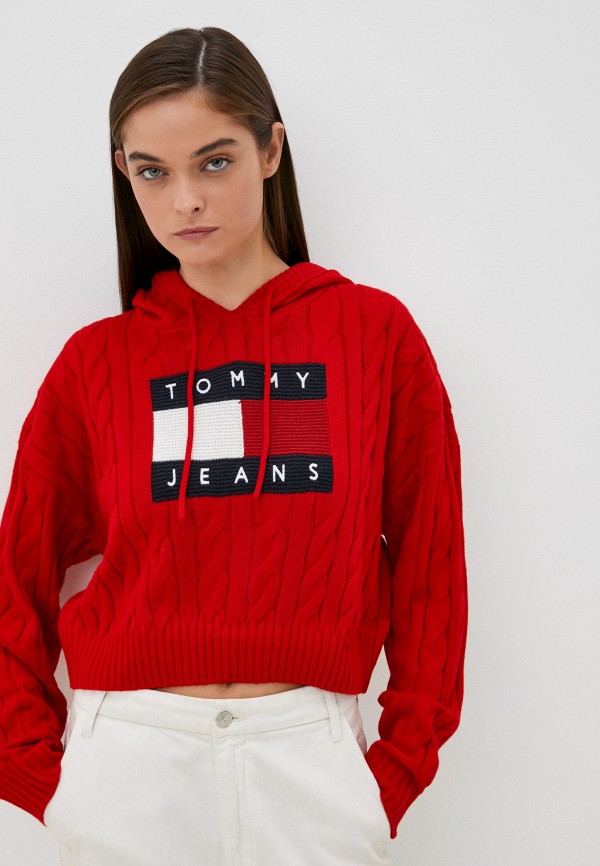 

Худи Tommy Jeans, Красный