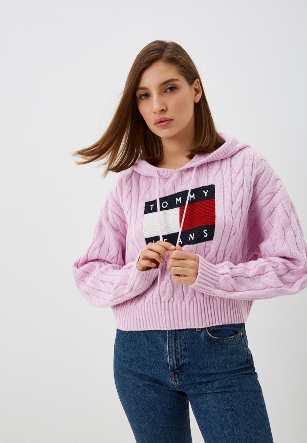 

Худи Tommy Jeans, Розовый