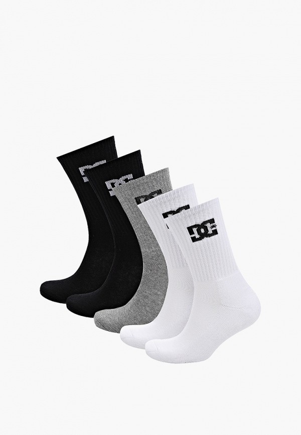 

Носки 5 пар DC Shoes, Разноцветный, SPP DC CREW 5PK SOCK KVJ8