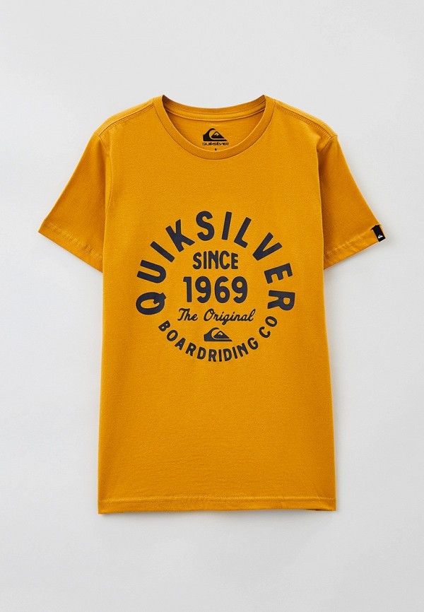 

Футболка Quiksilver, Желтый, CIRCLEDSCRIPTFR TEES YLC0
