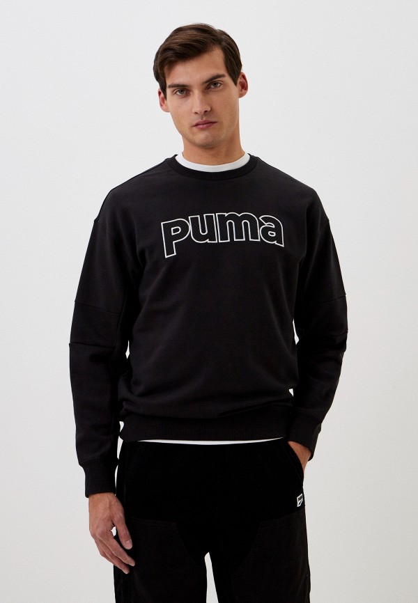 Свитшот PUMA PUMA TEAM Crew TR PUMA Black