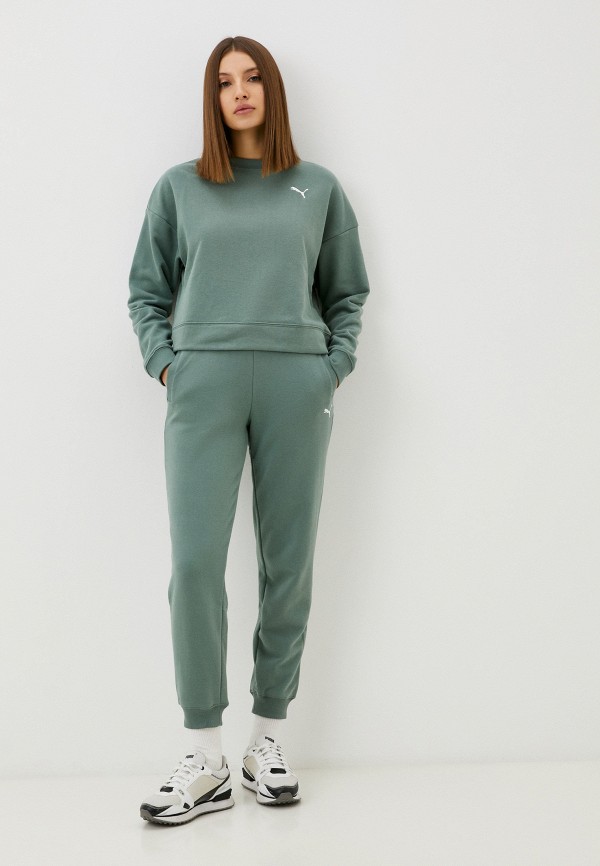 

Костюм спортивный PUMA, Зеленый, Loungewear Suit TR Eucalyptus