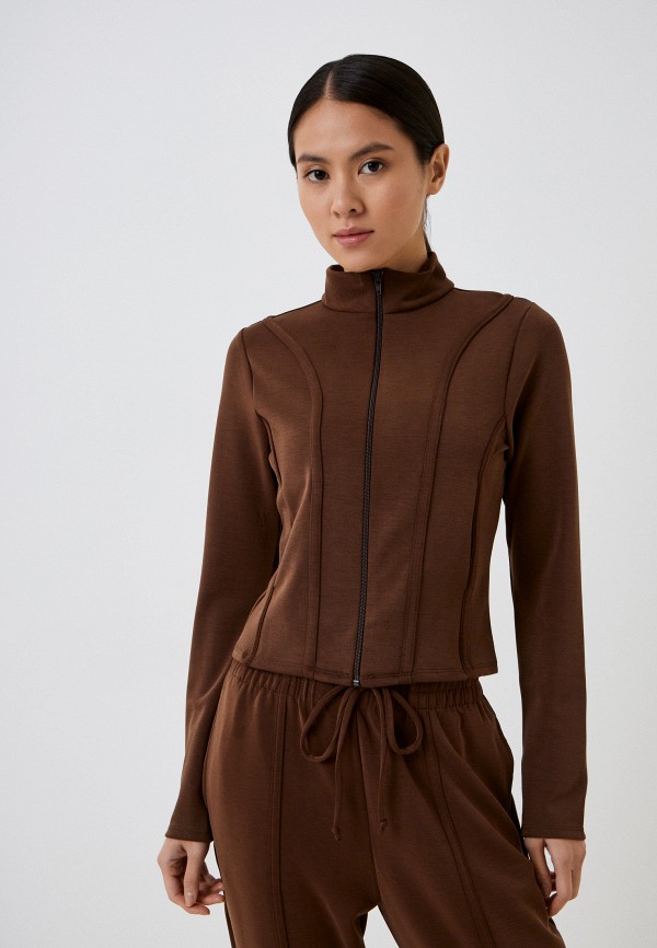 

Олимпийка Nux, Коричневый, Lili Sleek Jacket