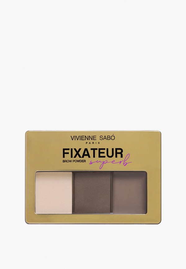 

Набор для макияжа бровей Vivienne Sabo, Разноцветный, FIXATEUR SUPERB, тон 01, 5 г