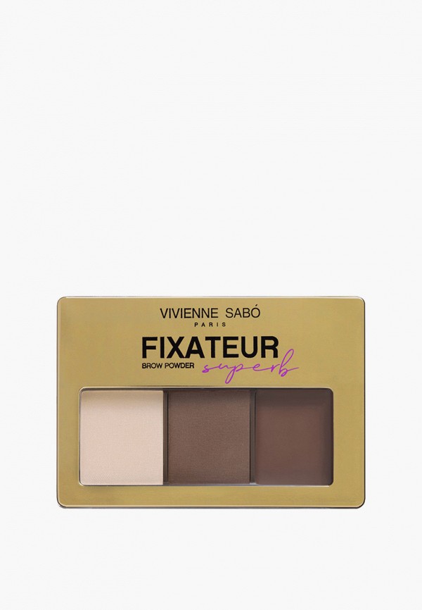 

Набор для макияжа бровей Vivienne Sabo, Разноцветный, FIXATEUR SUPERB, тон 02, 5 г