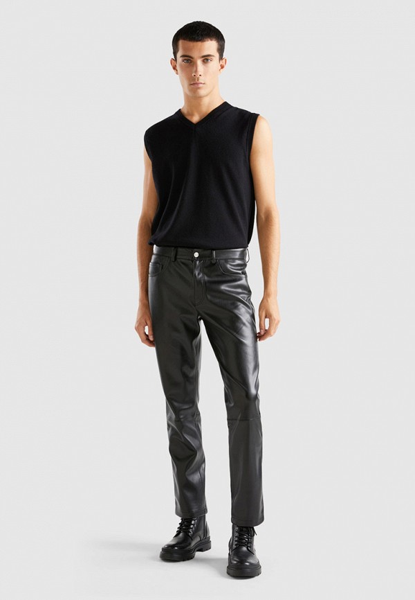 Брюки United Colors of Benetton черный, размер 56, фото 2