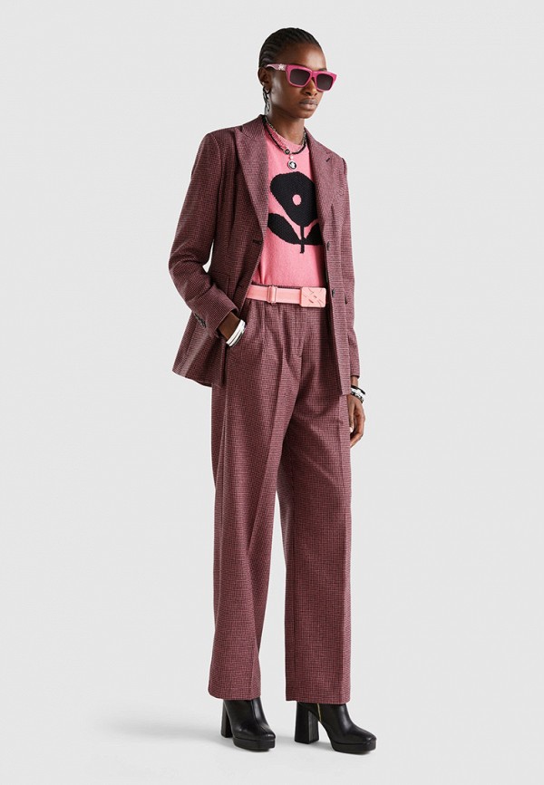 Жакет United Colors of Benetton фуксия, размер 44, фото 2