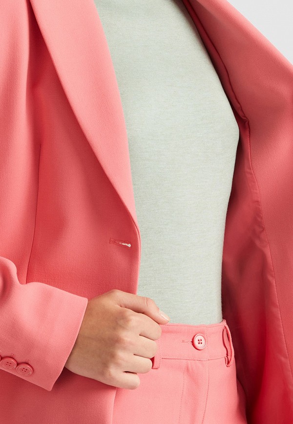 Жакет United Colors of Benetton коралловый, размер 46, фото 4