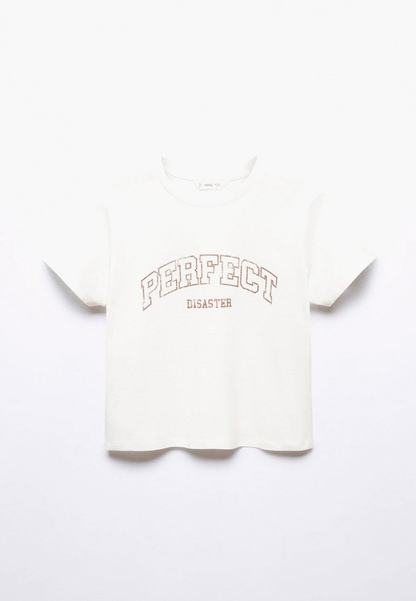 

Футболка Mango Kids, Белый, PERFECT