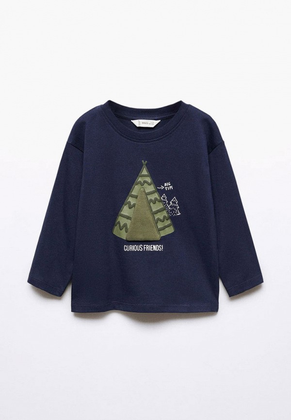 

Лонгслив Mango Kids, Синий, TIPI