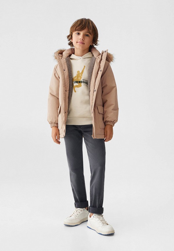 фото Куртка утепленная mango kids
