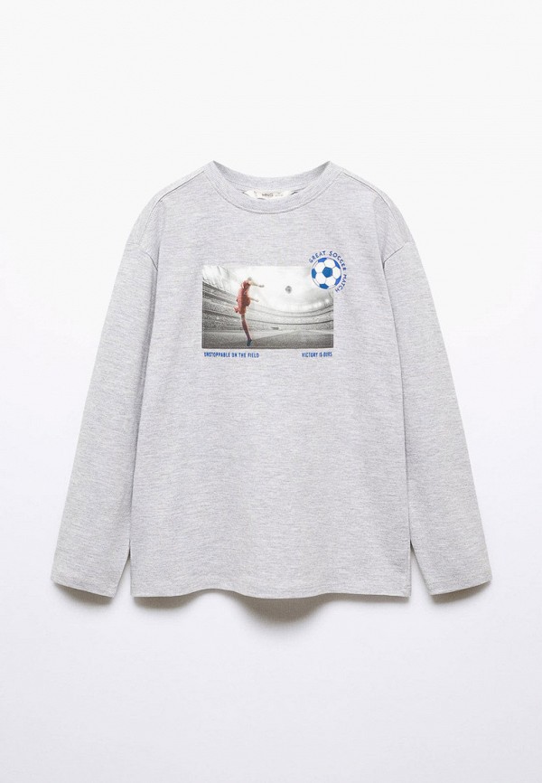 

Лонгслив Mango Kids, Серый, VICTORY