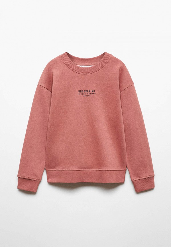 

Свитшот Mango Kids, Розовый, GLOBAL