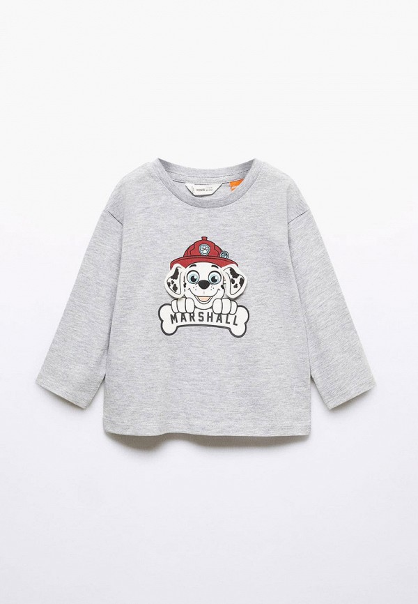 

Лонгслив Mango Kids, Серый, PAWMAR