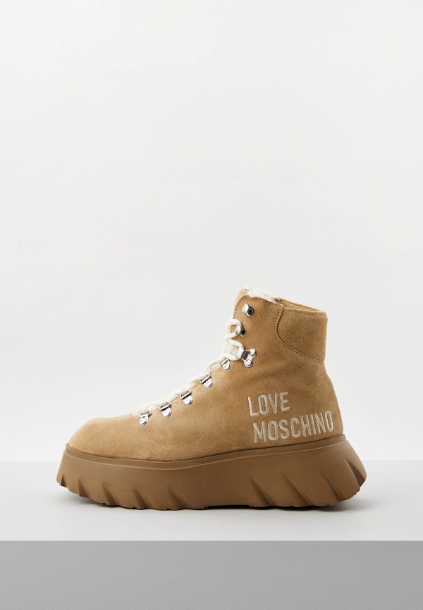 

Ботинки Love Moschino, Бежевый