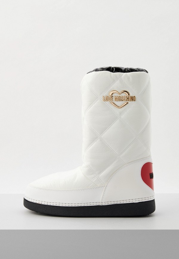 

Луноходы Love Moschino, Белый