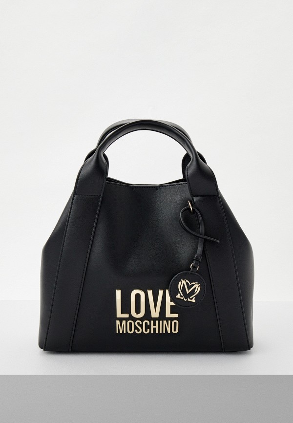

Сумка и брелок Love Moschino, Черный