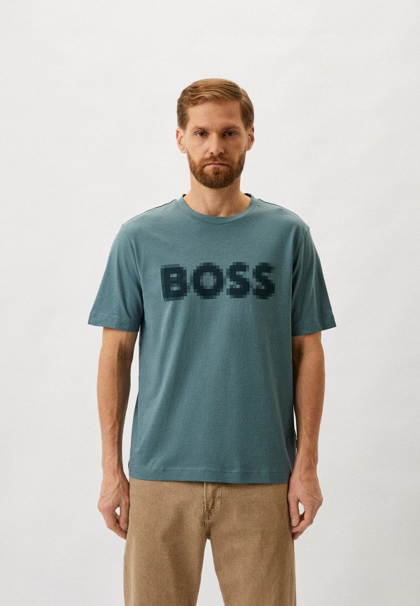 

Футболка Boss, Бирюзовый, TeDigitalLogo
