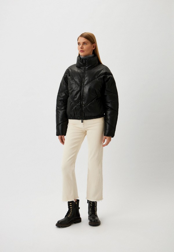 фото Куртка кожаная утепленная jijil