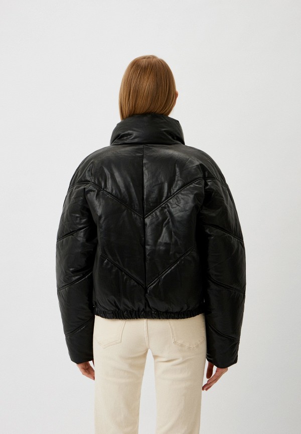 фото Куртка кожаная утепленная jijil