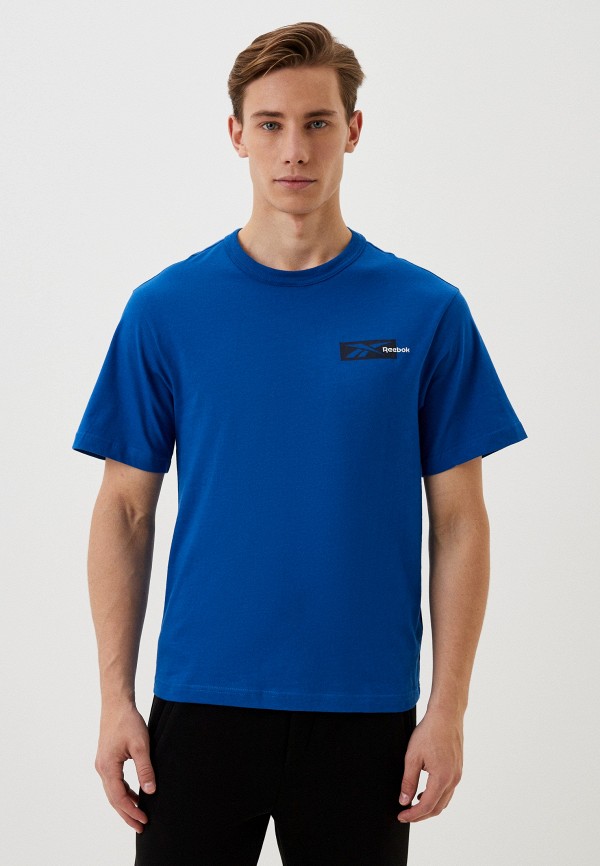 

Футболка Reebok, Синий, BIG LOGO GRAPHIC TEE
