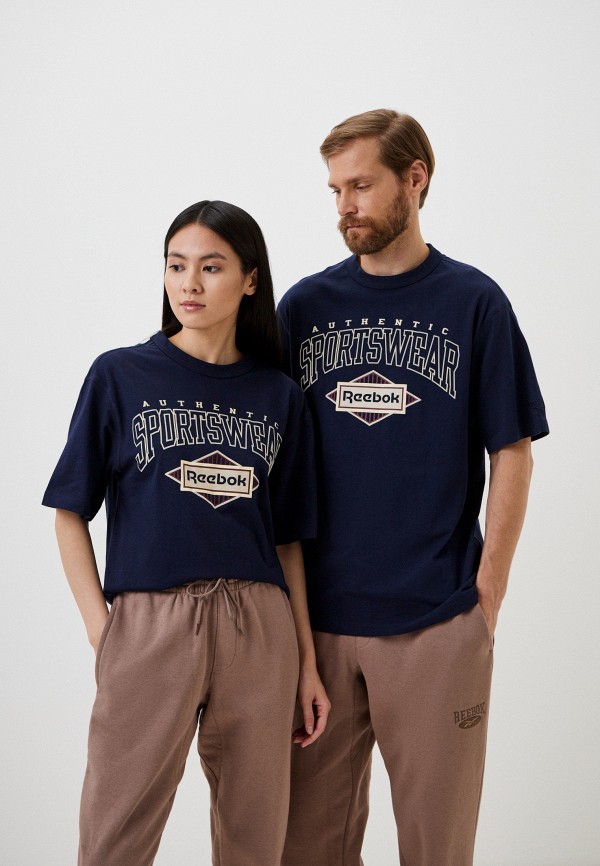 

Футболка Reebok, Синий, SPORTING GOODS TEE
