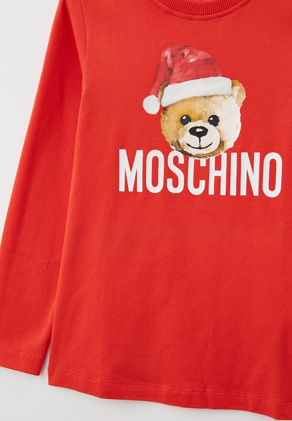 Лонгслив для девочки Moschino Kid HPO00K LBA24 Фото 3