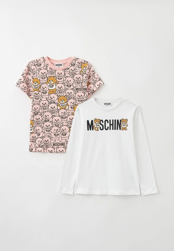 

Футболки 2 шт. Moschino Kid, Разноцветный