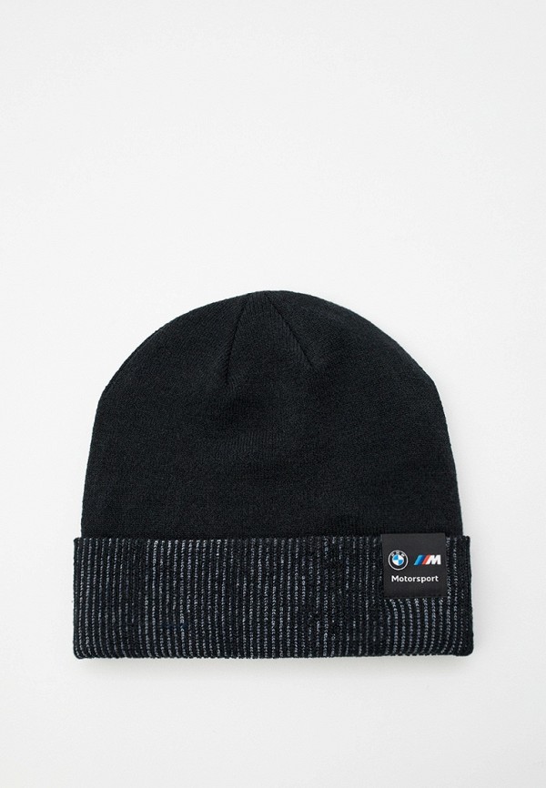 

Шапка PUMA, Черный, BMW MMS Classic Cuff Beanie Puma Black