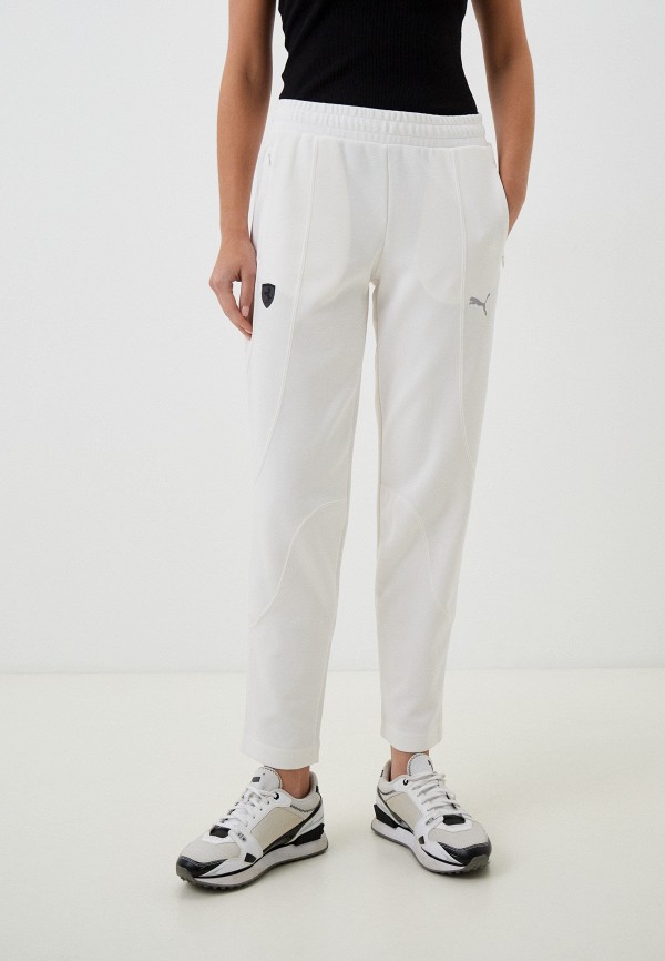 

Брюки спортивные PUMA, Белый, Ferrari Style Sweat Pants Wmn Warm White