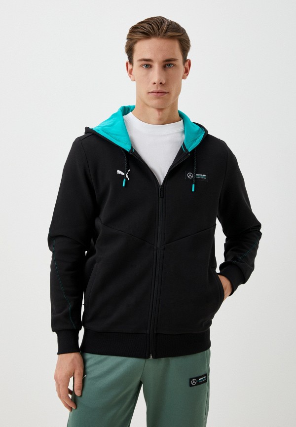 

Толстовка PUMA, Черный, MAPF1 Hooded Sweat Jacket PUMA Black