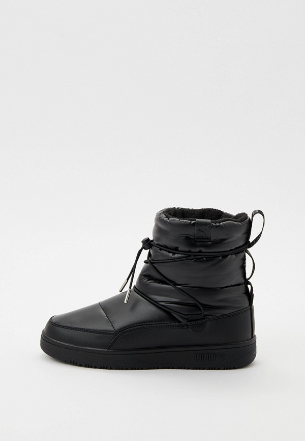 

Дутики PUMA, Черный, Snowbae Wns Patent PUMA Black-Strong Gra