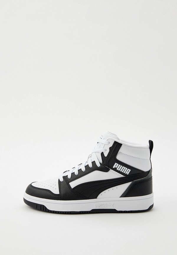 

Кеды PUMA, Разноцветный, Rebound v6 PUMA White-PUMA Black-Shadow