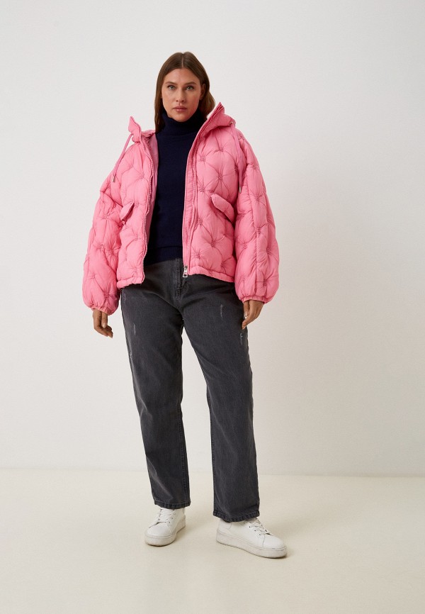 фото Куртка утепленная pink orange