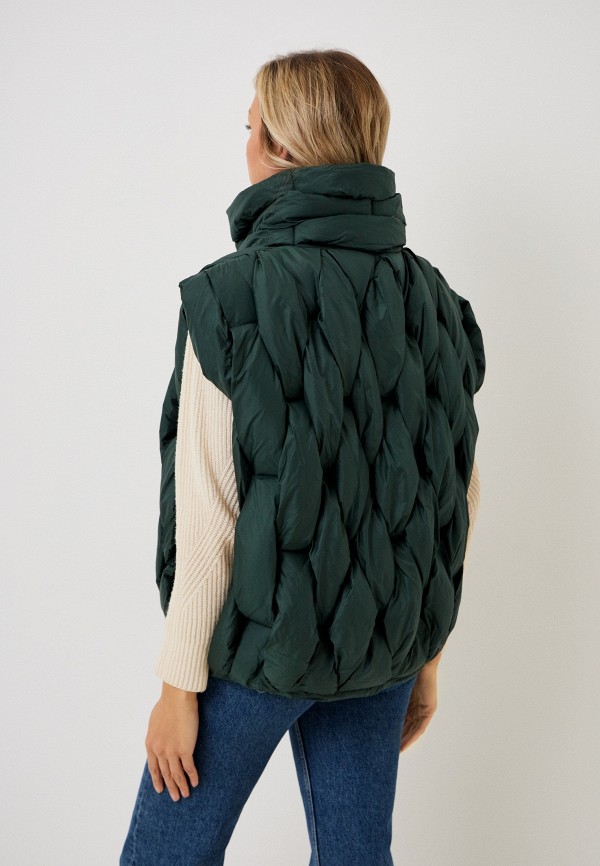 фото Жилет утепленный pink orange