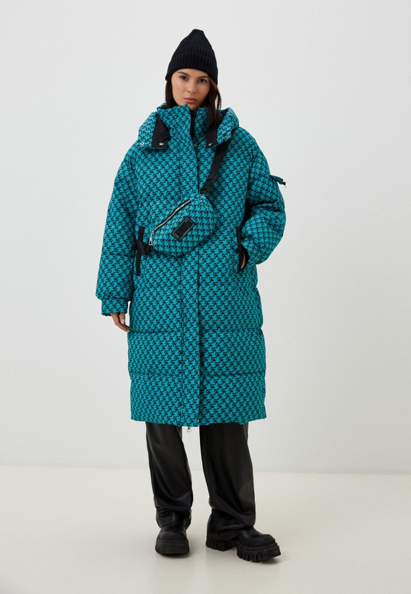 

Куртка утепленная и сумка Pink Summer, Бирюзовый