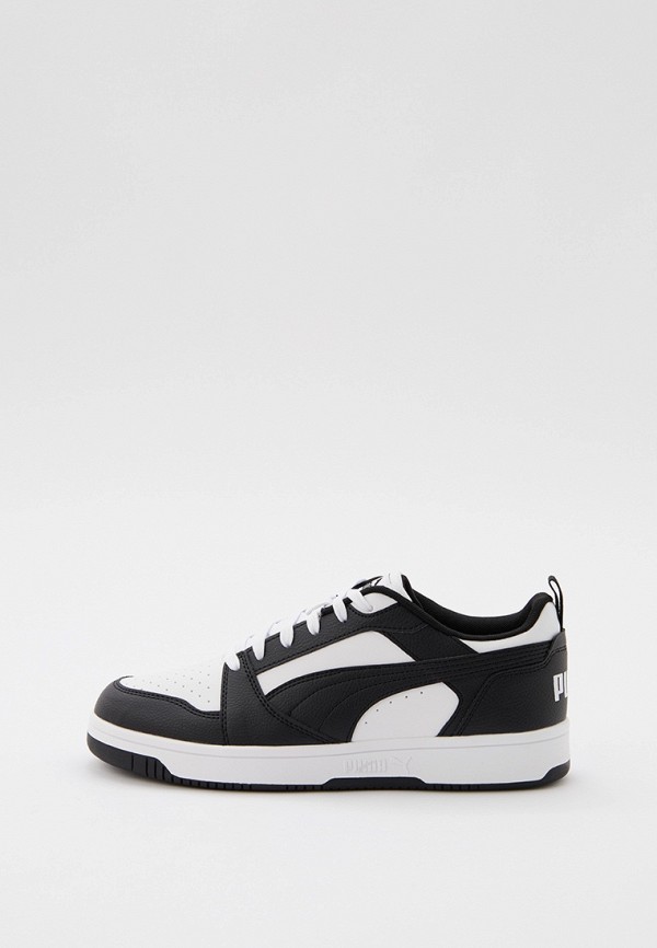 

Кеды PUMA, Разноцветный, Rebound v6 Low PUMA White-PUMA Black-PUM