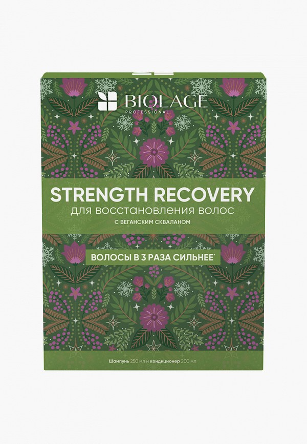 

Набор для ухода за волосами Matrix, Прозрачный, Biolage Strength Recovery для восстановления волос, шампунь 250 мл, кондиционер 200 мл