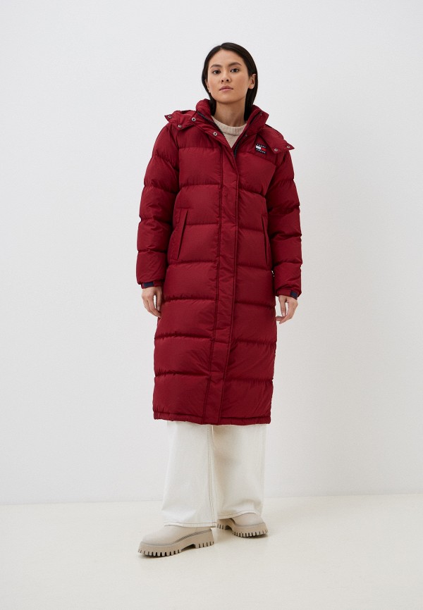 

Пуховик Tommy Jeans, Бордовый