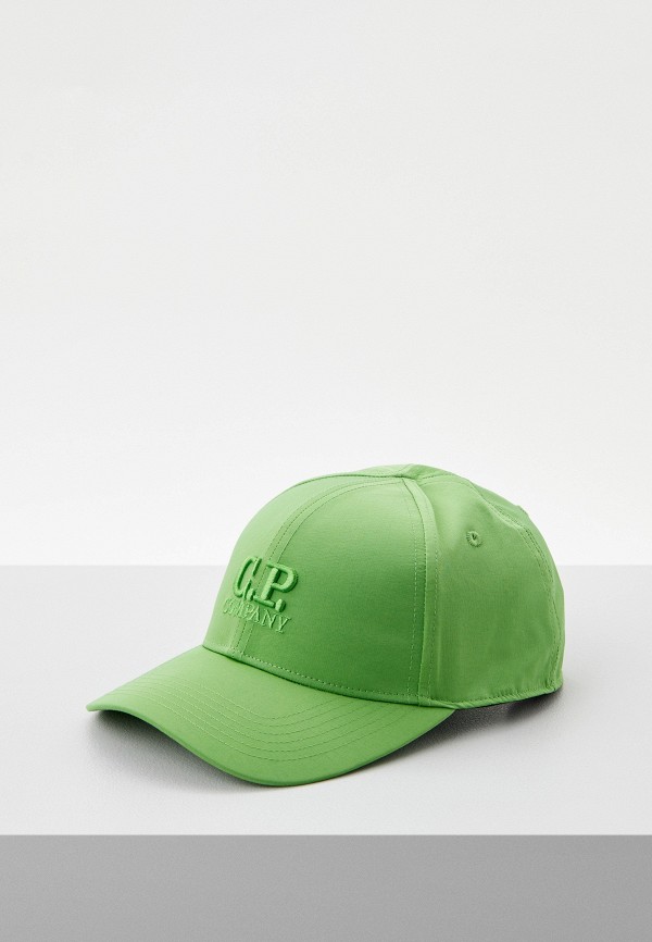 Бейсболка C.P. Company зеленого цвета