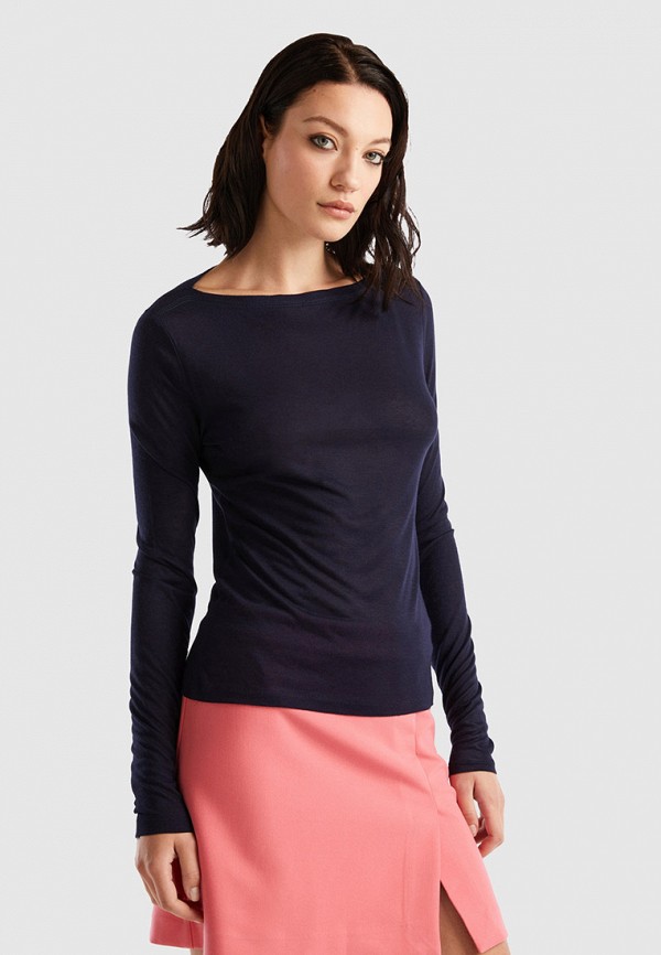 

Лонгслив United Colors of Benetton, Синий