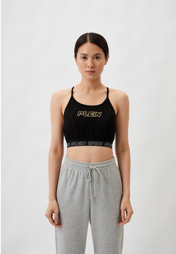 

Топ спортивный Plein Sport, Черный