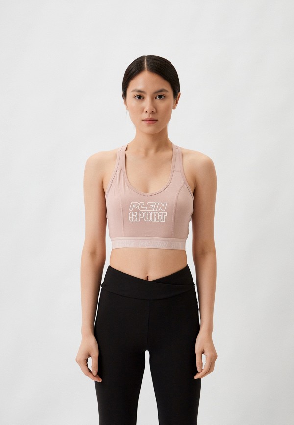 

Топ спортивный Plein Sport, Розовый