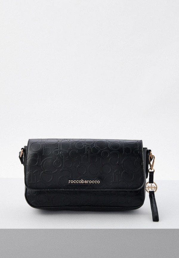 

Сумка и брелок Roccobarocco, Черный
