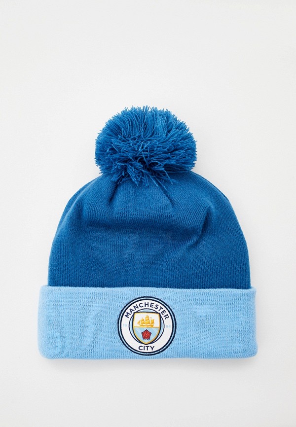 

Шапка PUMA, Синий, MCFC Fan POM Beanie