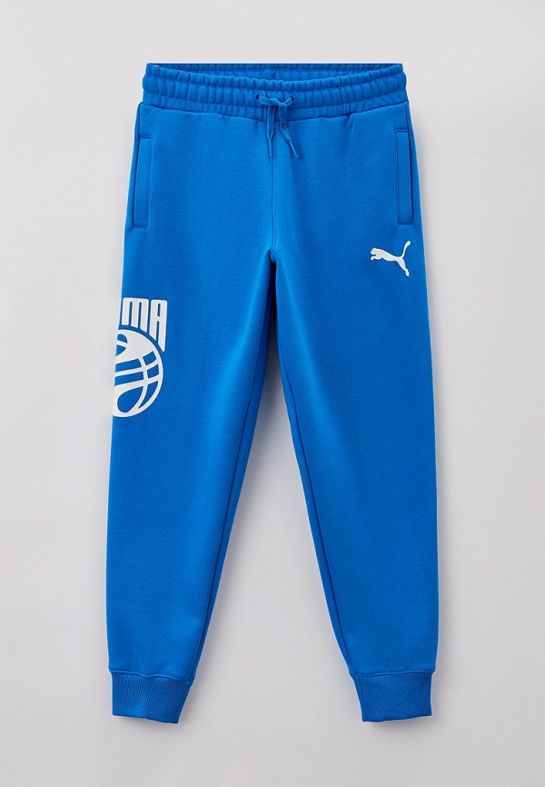 

Брюки спортивные PUMA, Голубой, BASKETBALL POSTERIZE Pants FL B Racing B